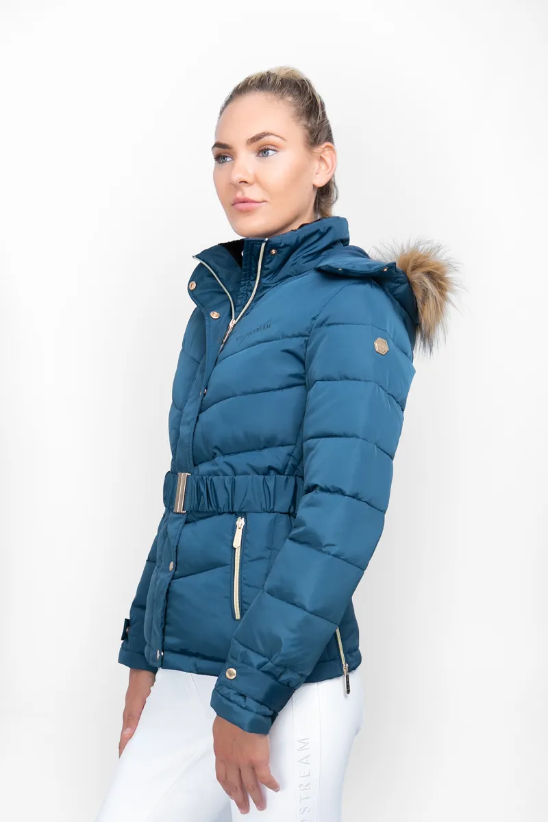Coldstream Cornhill Quilted Coat - Cool Slate Blue-1
